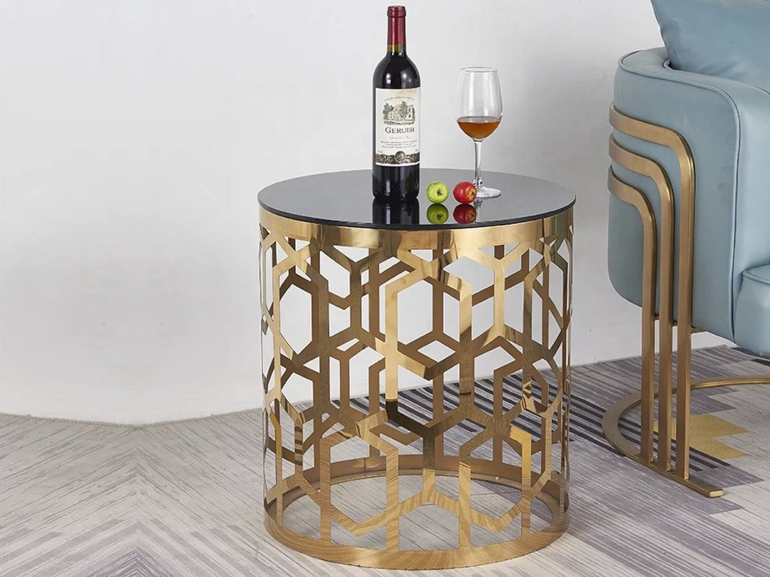 Harper Cage Accent Table