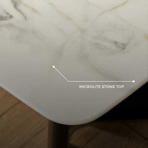 Henry Microlite Stone Top Dining Table