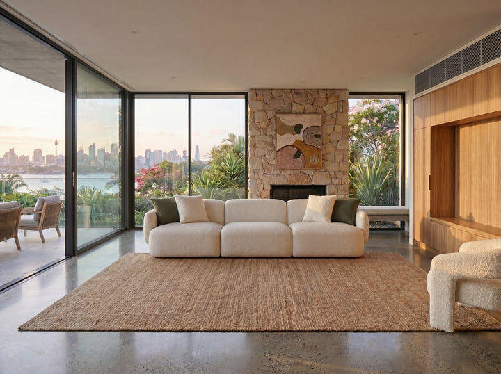 La Scala Modular Sectional Sofa – Deep Seat Lounge with Plush Arms