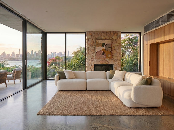 La Scala Modular Sectional Sofa – Deep Seat Lounge with Plush Arms