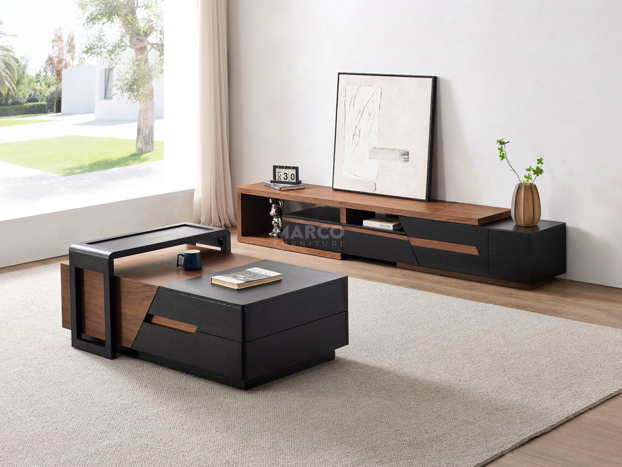 Extendable London TV Unit With Storage | Marco Furniture