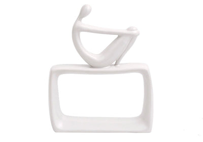 White Ceramic Abstract Collection