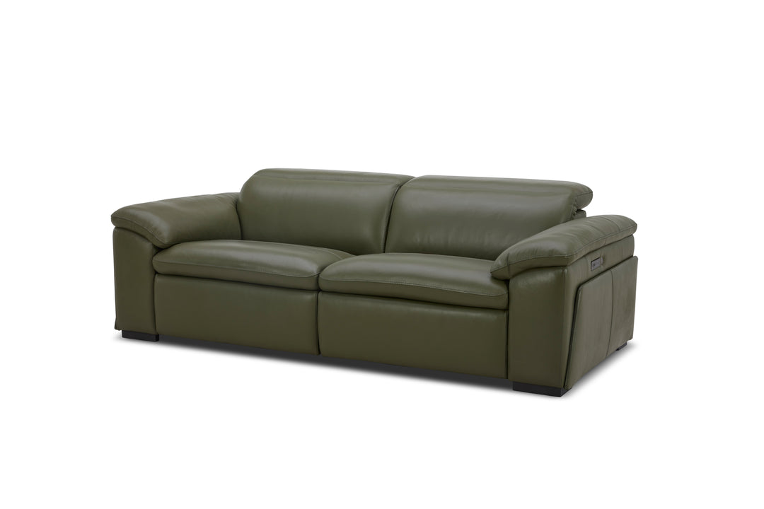 Nevada 2-Seater Leather Reclining Lounge – Electric Recliner Sofa