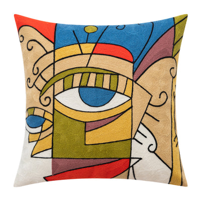 Picasso Eye themed Cushion