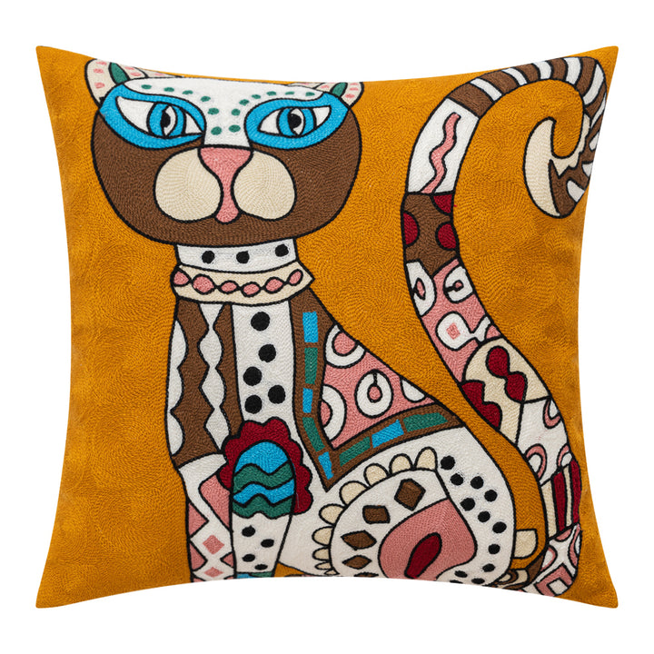 PicassoInspiredEmbroideryCushionCovers