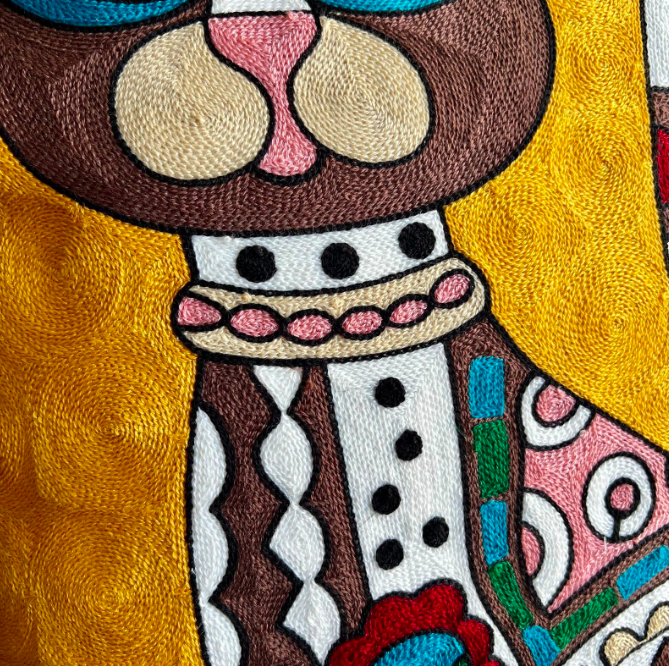 PicassoInspiredEmbroideryCushionCovers