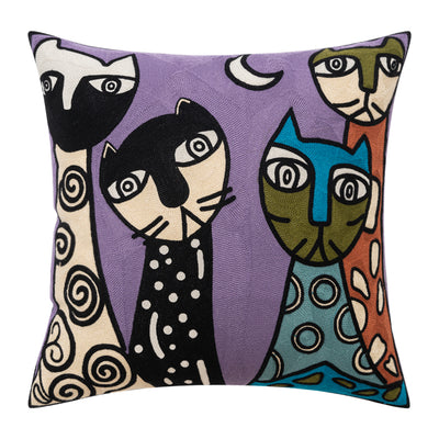 Picasso Inspired Cushions Pillow Covers Abstract Art Embroidered Pillowcases