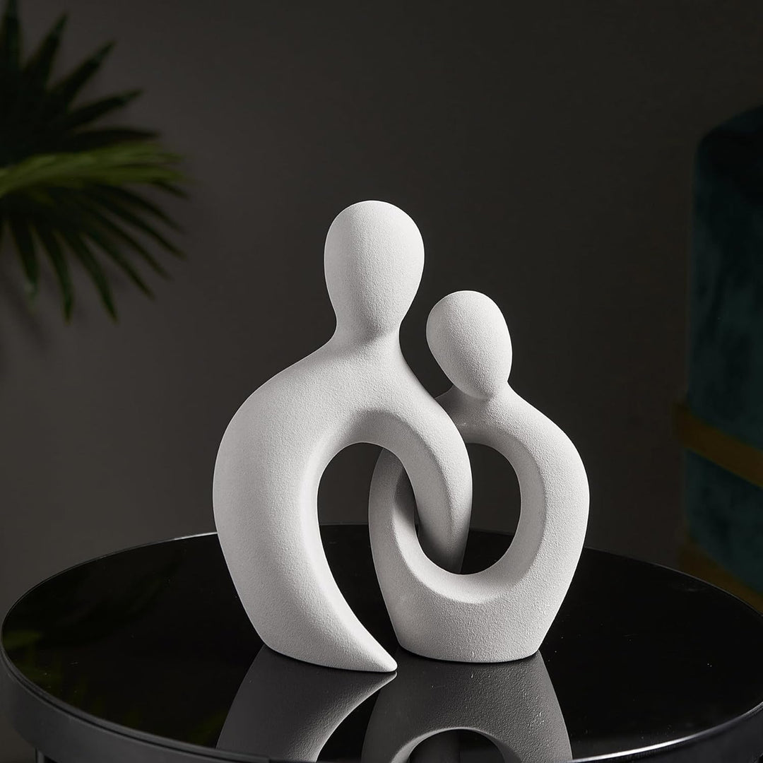 Romantic Couple Ceramic Vase 