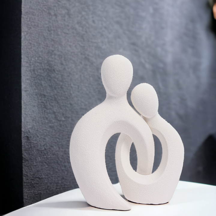 Romantic Couple Ceramic Vase 