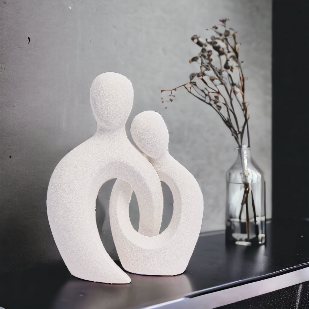 Romantic Couple Ceramic Vase 