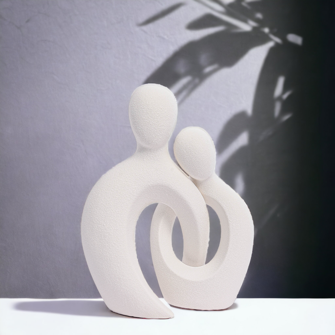 Romantic Couple Ceramic Vase