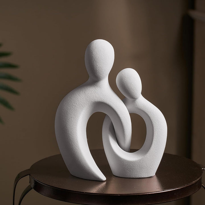 Romantic Couple Ceramic Vase