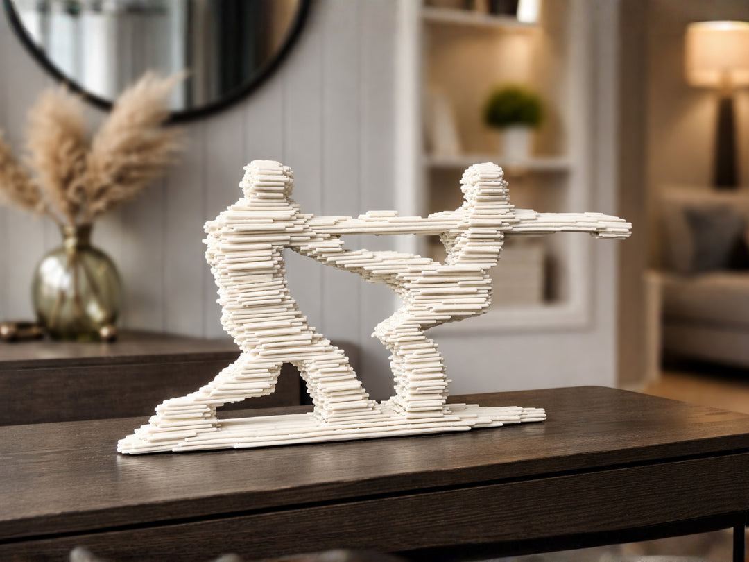 Skating Couple Figurine