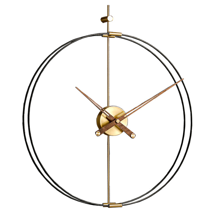 Skeleton Clock -Gold - 80 cm