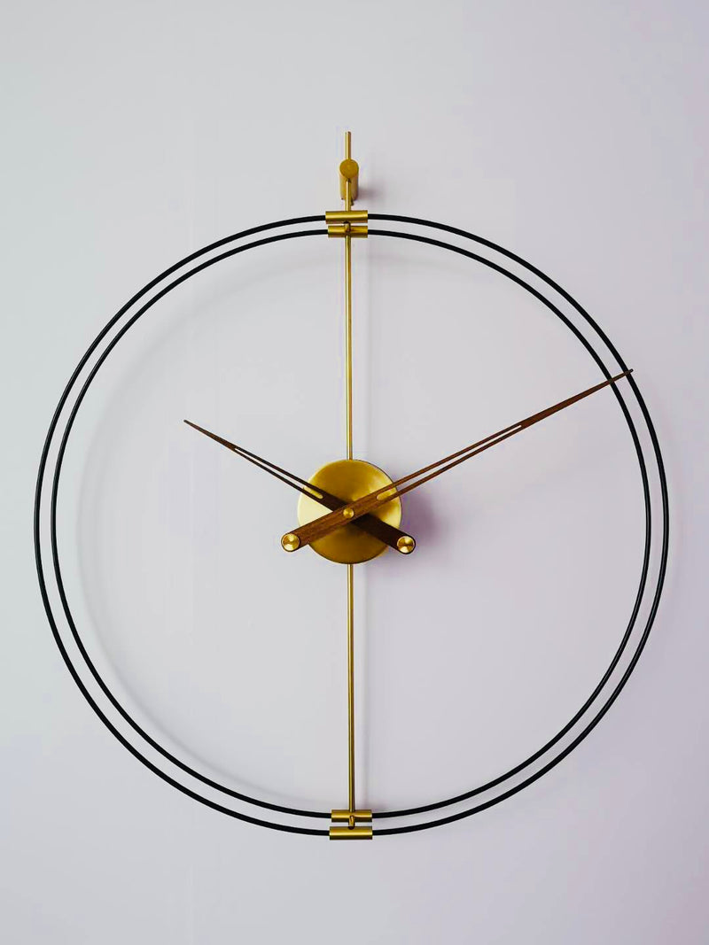 Skeleton Clock -Gold - 80 cm