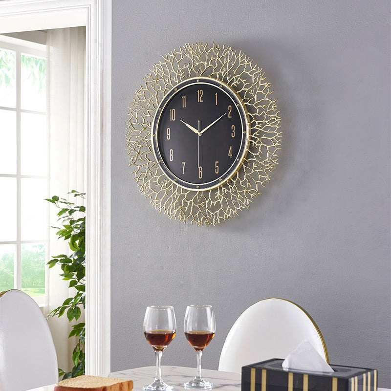 Stella Gold Wall Clock