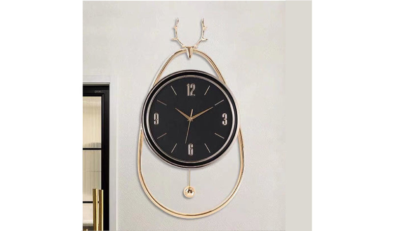 Stylish Moving Cogs Wall Clock