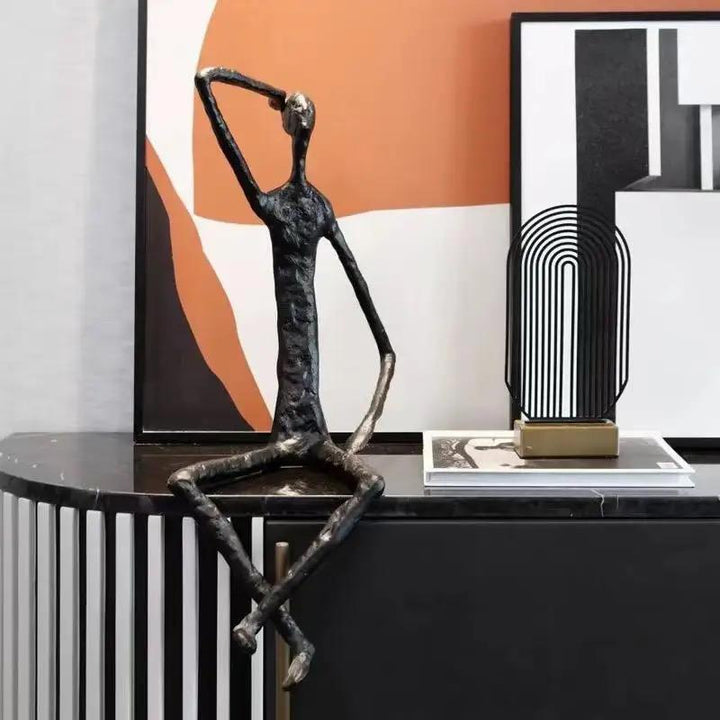 Thinking Man Edge Sculpture 7