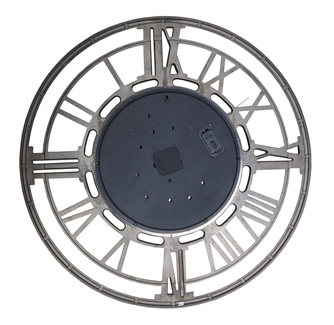 Vintage Metal Wall Clock (80 cm)