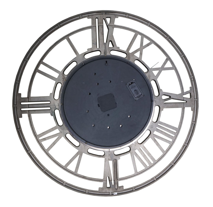 Vintage Metal Wall Clock (80 cm)