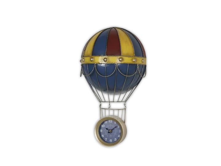 Air Balloon Vintage Metal Wall Clock (70cm)