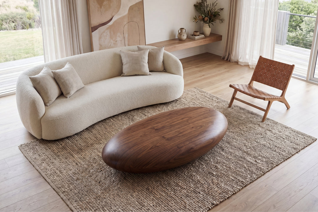 Venus Pebble Oval Coffee Table