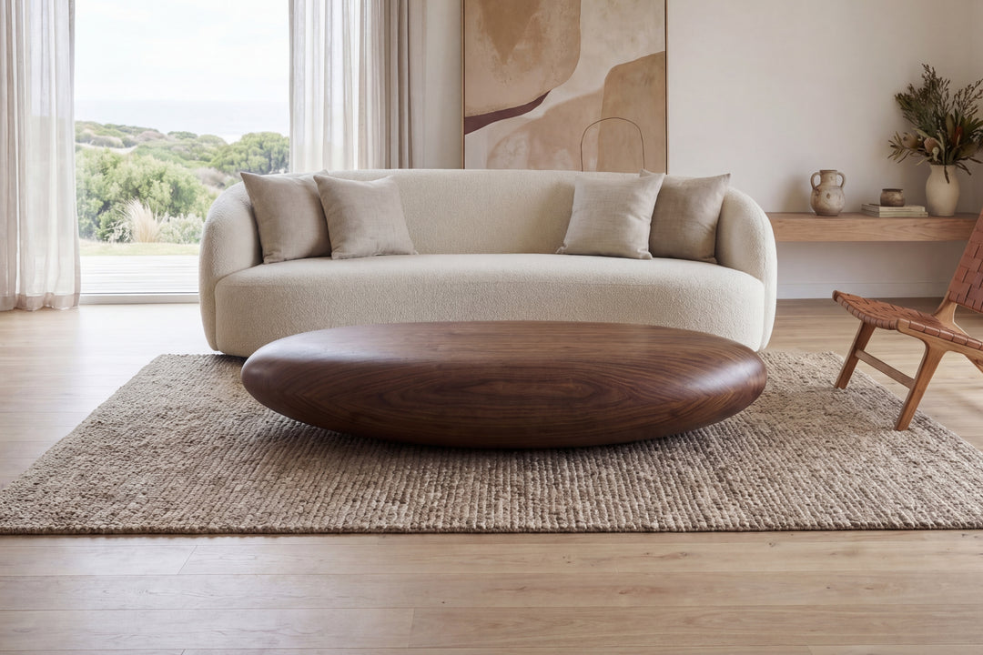 Venus Pebble Oval Coffee Table