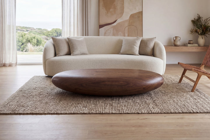 Venus Pebble Oval Coffee Table