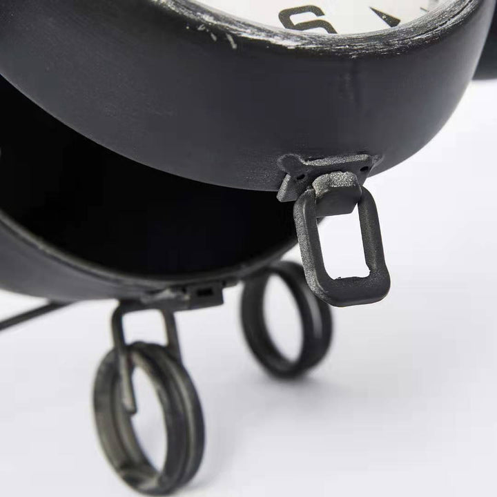 Vintage Plane Table Clock