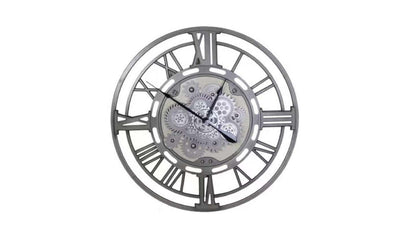 Vintage Metal Wall Clock 80 cm