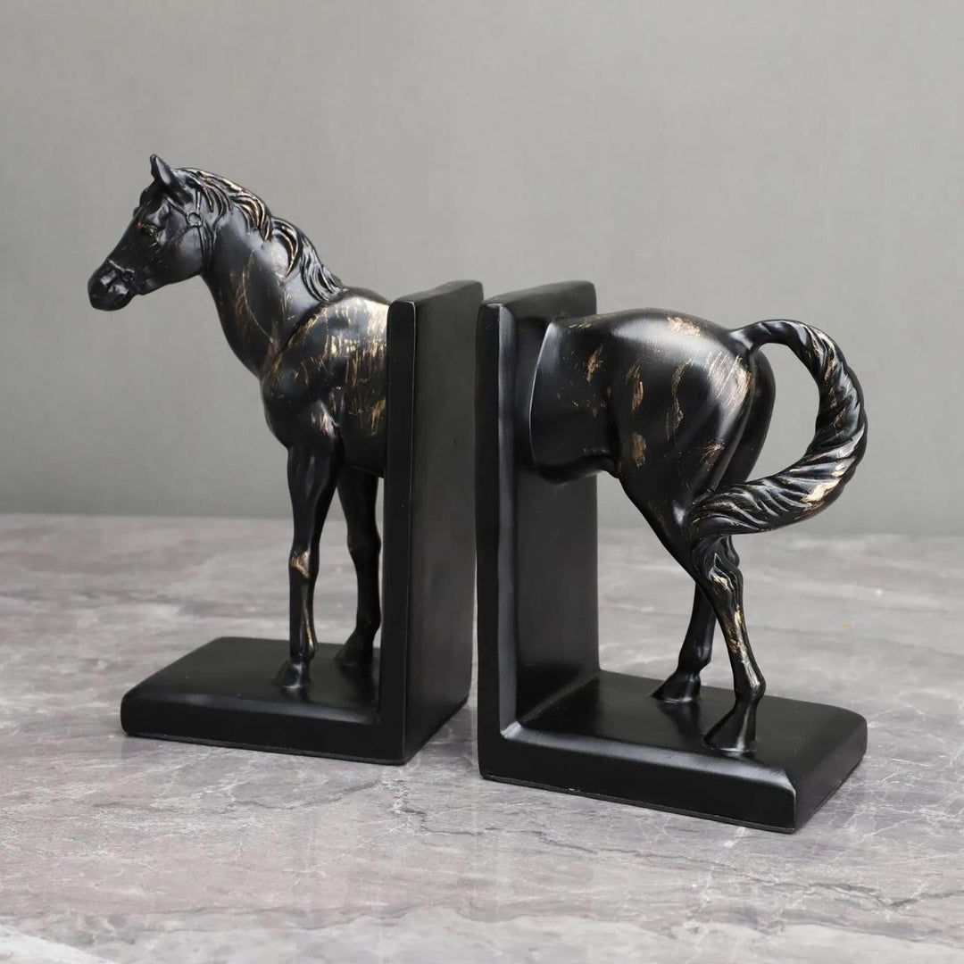 Vintage Horse Bookend 3