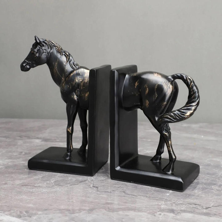 Vintage Horse Bookend 3