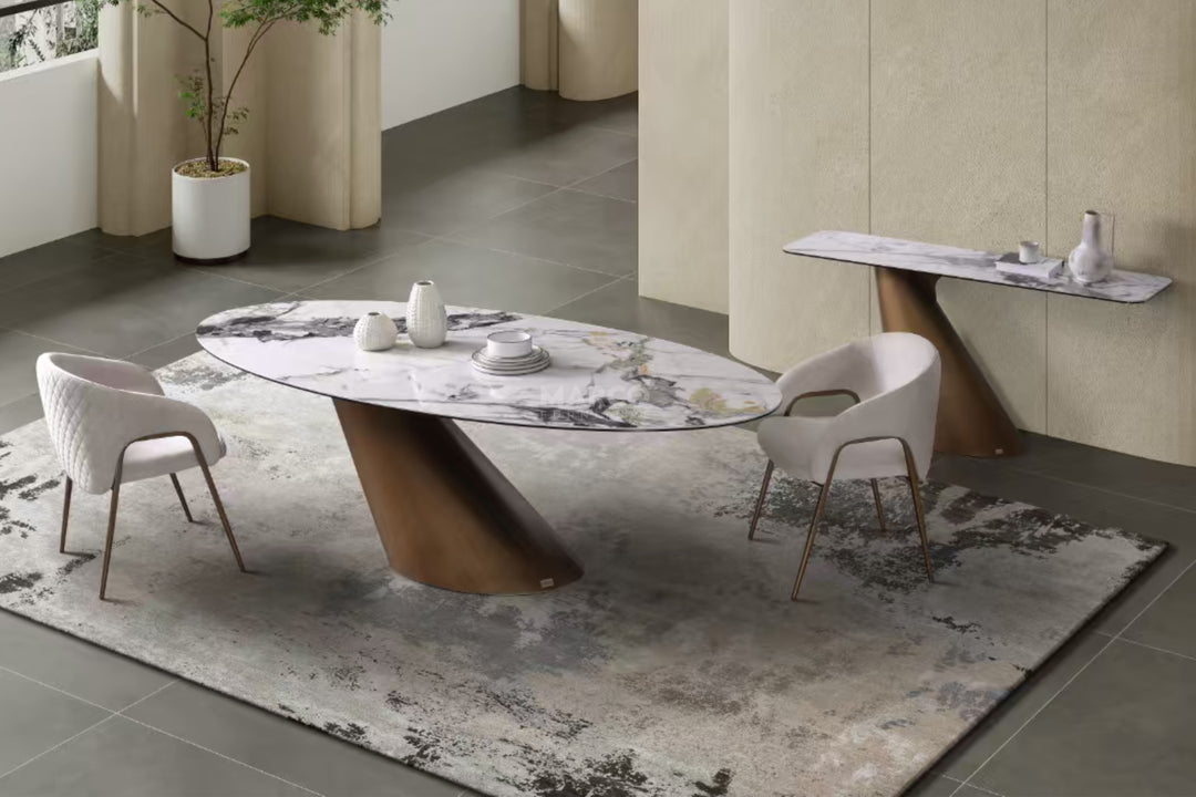 Vita Luno Sintered Stone Dining Table