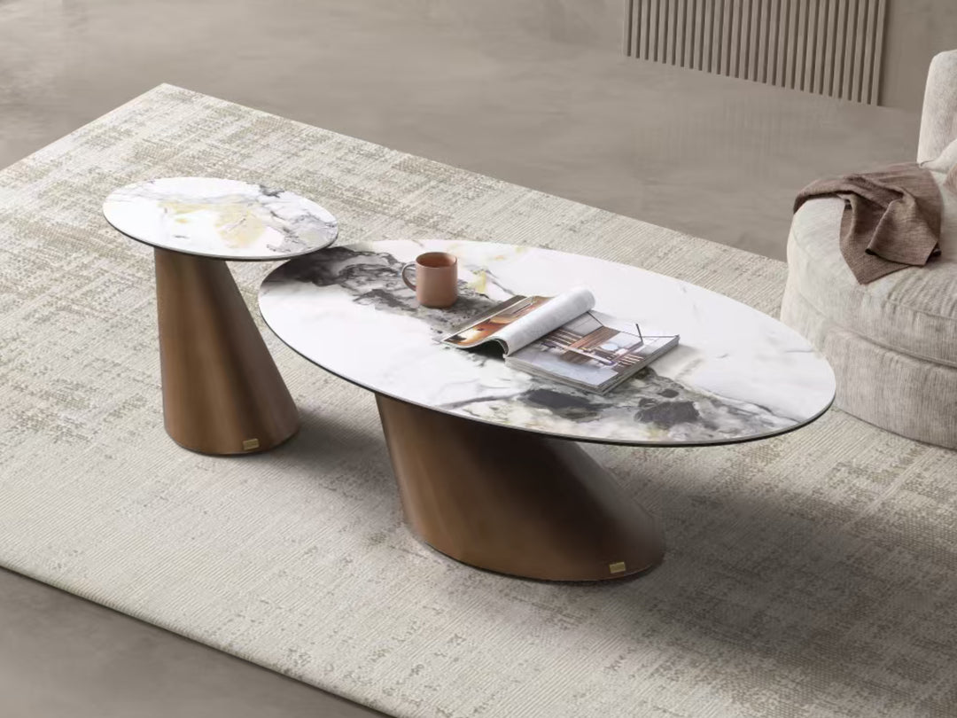 Vita Luno Sintered Stone Coffee Table