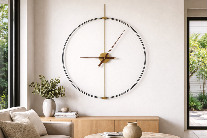 Vogue Extra Large Open-Frame Hanging Wall Clock (80cm)