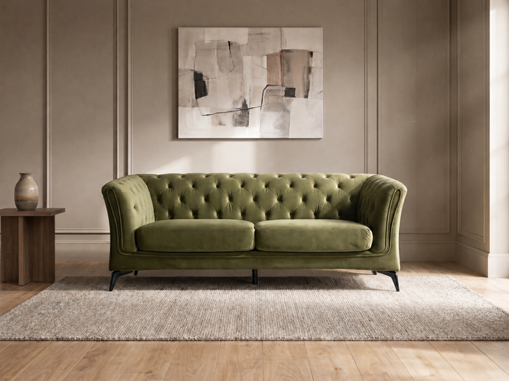Winston Velvet Chesterfield Sofa