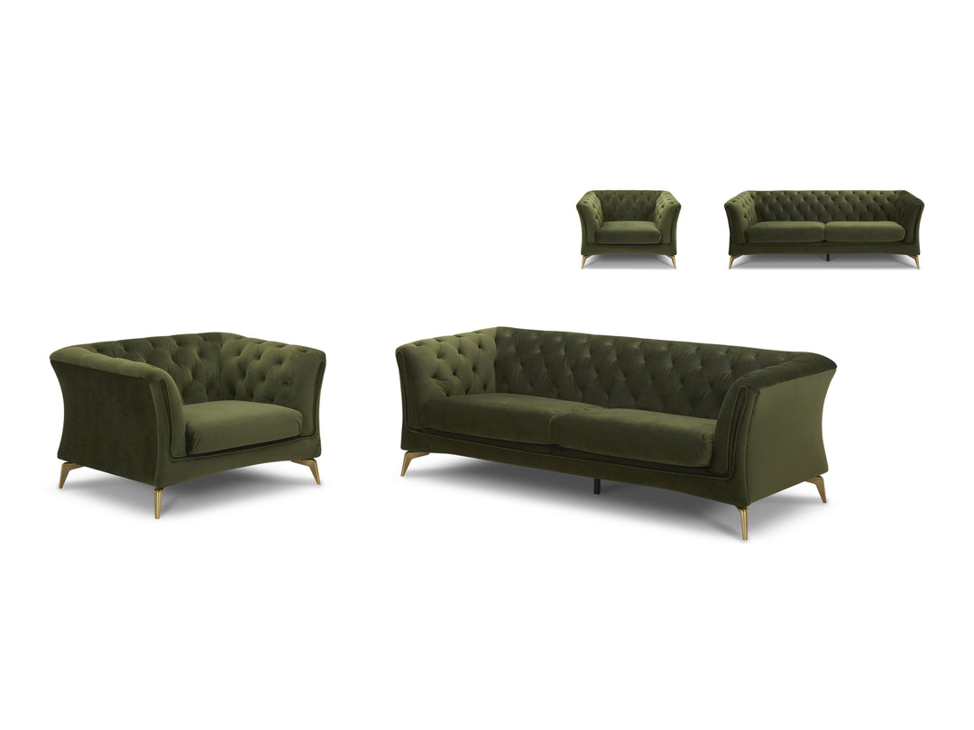 Winston Velvet Chesterfield Sofa