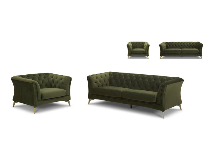 Winston Velvet Chesterfield Sofa