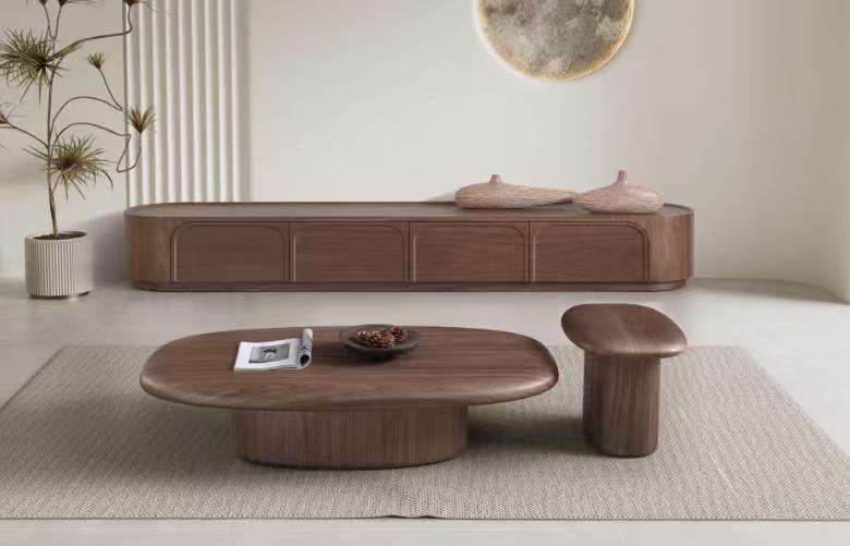 Marcella Lowline Walnut TV Unit