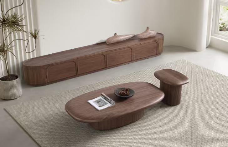 Marcella Lowline Walnut TV Unit