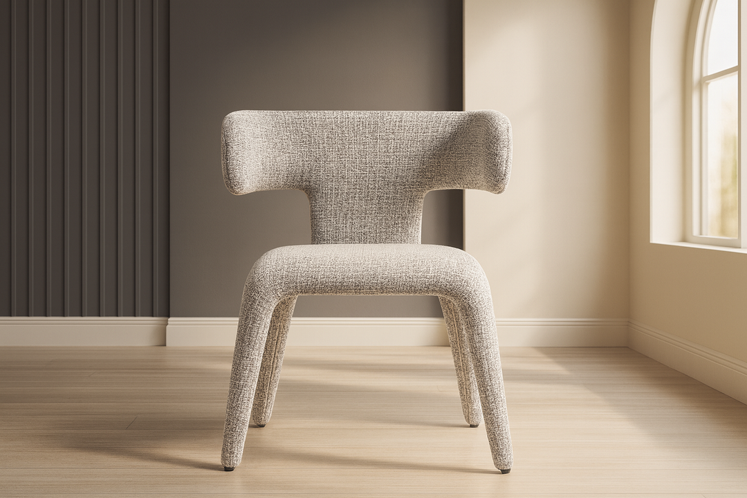 Enzo Fabric Dining Chair - Modern Upholstered Dining Chair