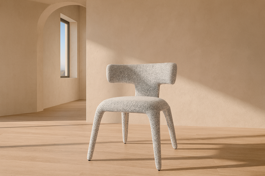 Enzo Fabric Dining Chair - Modern Upholstered Dining Chair