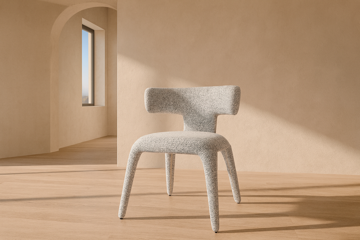 Enzo Fabric Dining Chair - Modern Upholstered Dining Chair