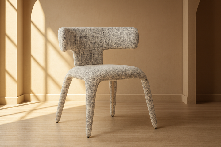 Enzo Fabric Dining Chair - Modern Upholstered Dining Chair