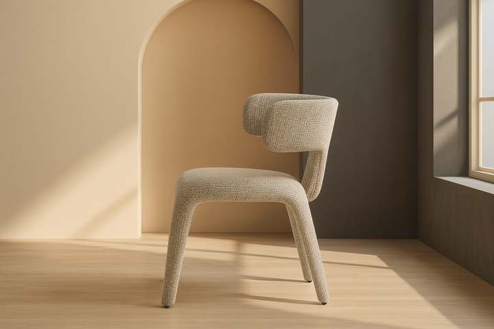 Enzo Fabric Dining Chair - Modern Upholstered Dining Chair