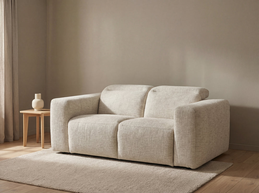 Arizona Fabric Reclining Sectional Sofa with Adjustable Headrests