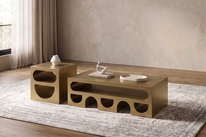 Dublin Metal Coffee Table Set