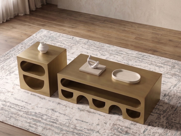 Dublin Metal Coffee Table Set