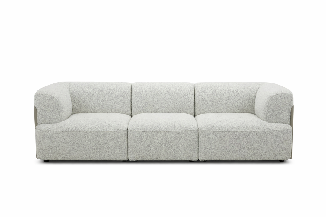 Emporium Modular Corner Lounge – Woven Fabric Chaise Lounge