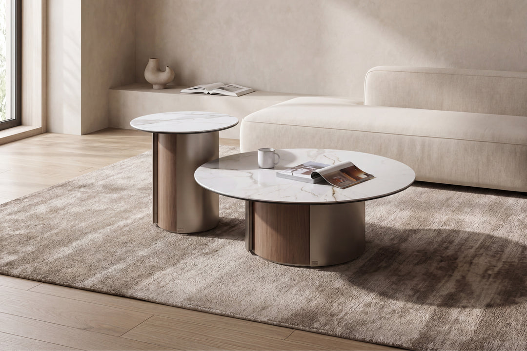 Forma Bella Sintered Stone Corner Table